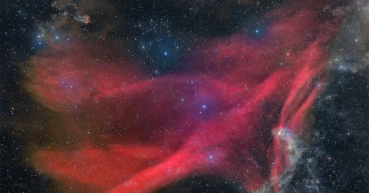 Roughly the same angular size as the Andromeda Galaxy, the Great Lacerta Nebula can be found toward the constellation of the Lizard (Cover Image Source: NASA | Jarmo Ruuth)