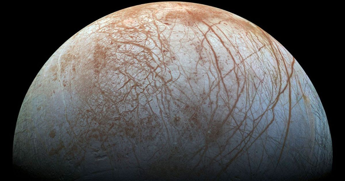 There is strong evidence Jupiter's moon Europa has a saltwater ocean that may be one of the best places to look for environments where life could exist beyond Earth (Cover Image Source: NASA)