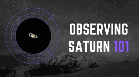 saturn through a telescope