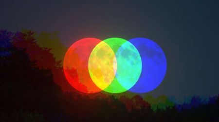What color is the moon