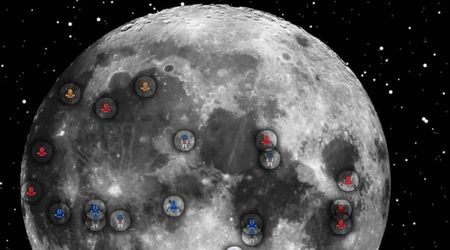 Moon Missions Interactive Map
