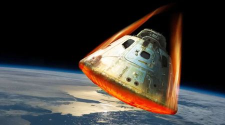 How do astronauts get back to earth?