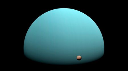 How far away is Uranus