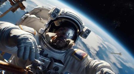 What happens if an astronaut loses a tool during a spacewalk?