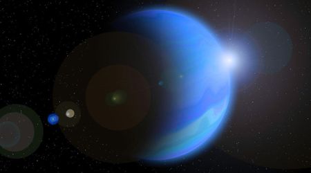 How far away is Neptune