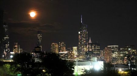 Today's Moon phase in Chicago