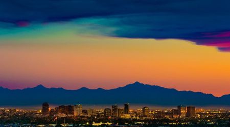 Today's Moon phase in Phoenix
