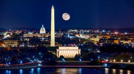 Today's Moon phase in Washington