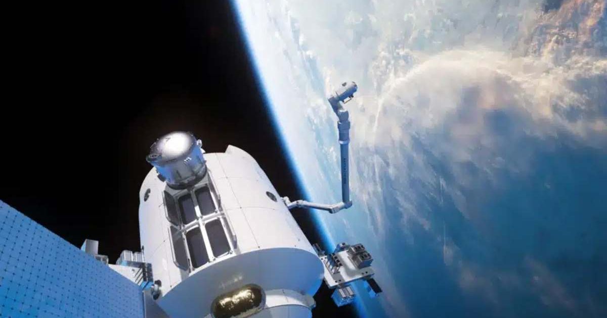 An artist’s concept of the Starlab commercial space station (Cover Image Source: Starlab)