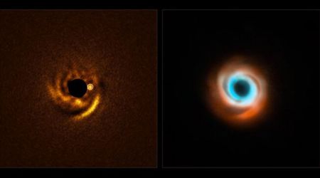 Astronomers witness rocky planet like Earth being born around a baby star for the first time