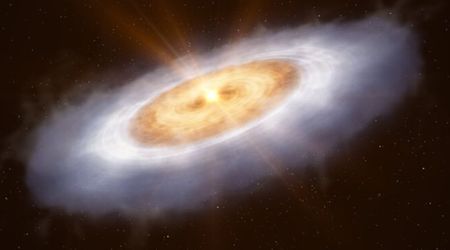 Astronomers uncover complex organic molecules in young star's disk, hinting at cosmic origins of life
