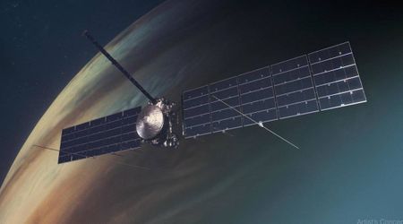 Europa Clipper en route to Jupiter captures stunning image of Mars with moons Phobos and Deimos