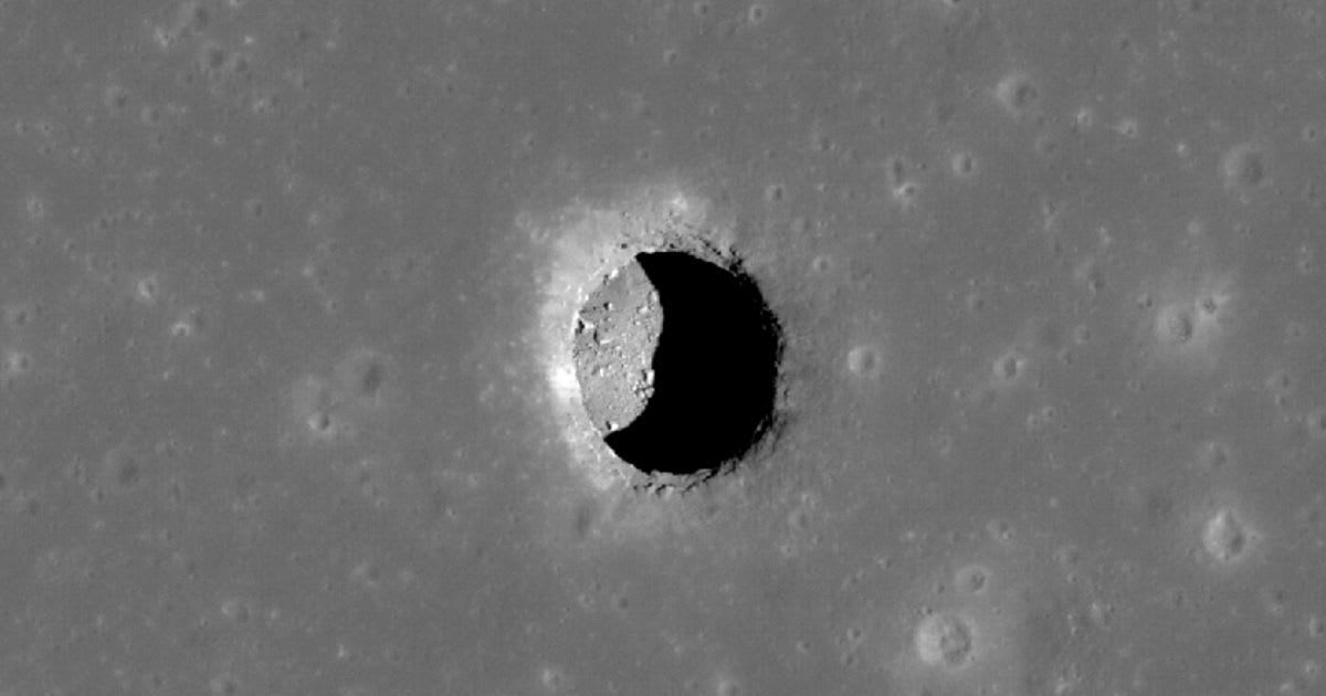 This is a spectacular high-Sun view of the Mare Tranquillitatis pit crater revealing boulders on an otherwise smooth floor (Cover Image Source: NASA)