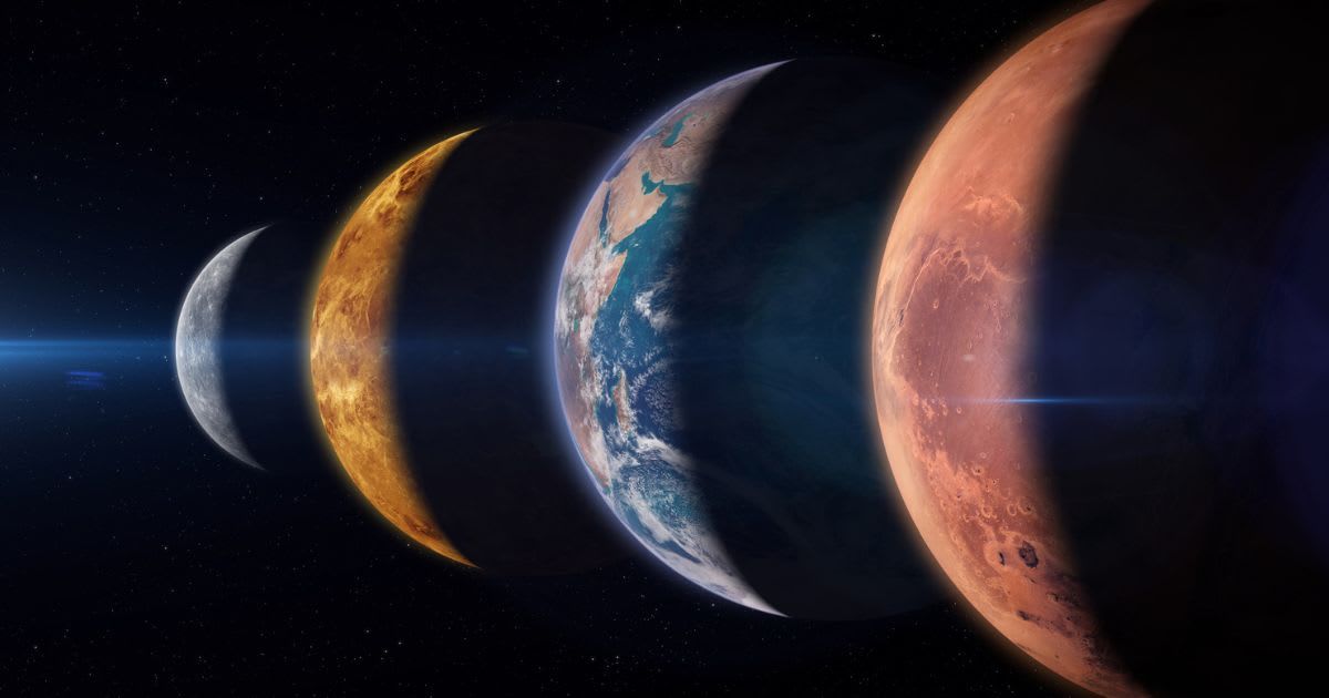 A "planetary parade" is the beautiful view from space of the terrestrial planets (Representative Cover Image Source: Getty | buradaki)