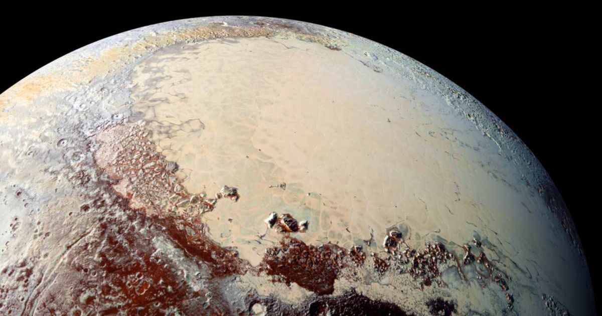NASA’s New Horizons spacecraft reveals features on Pluto never before seen (Cover Image Source: NASA's Goddard Space Flight Center)