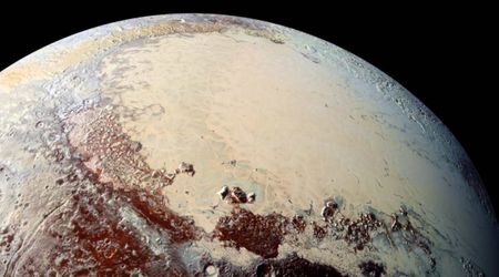 Giant mysterious equatorial spikes on Pluto may be made of methane ice