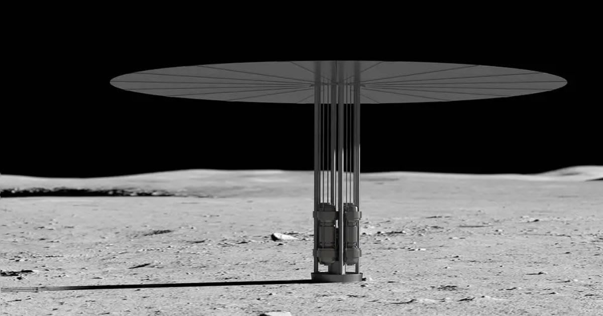 A concept image NASA's Fission Surface Power project (Representative Cover Image Source: NASA)
