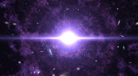 Astronomers discover 'Cosmic Grapes,' a clumpy rotating galaxy formed 900 million years after Big Bang