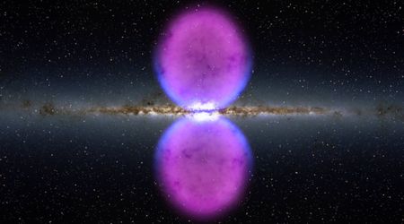 Astronomers spot hidden 'ice cube' clouds at galactic center, pointing to a recent black hole explosion