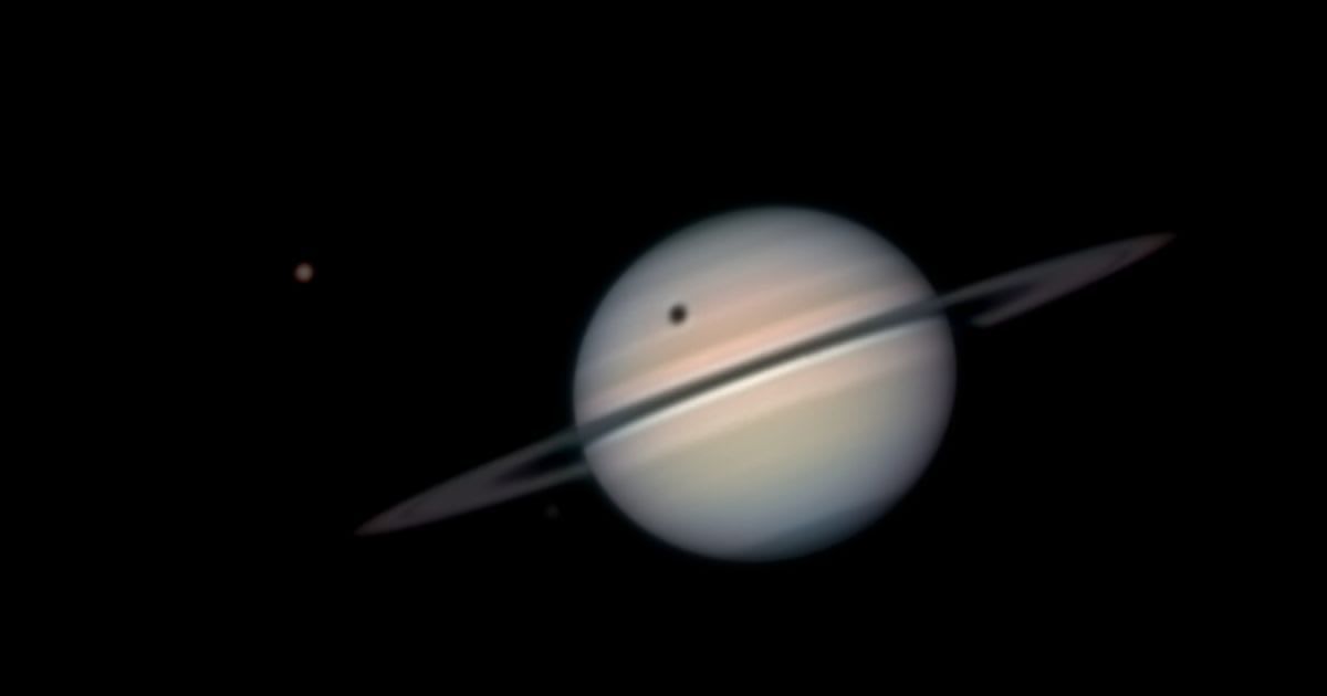 Every 15 years, Saturn's rings are tilted edge-on to our line of sight (Cover Image Source: NASA | Volodymyr Andrienko)