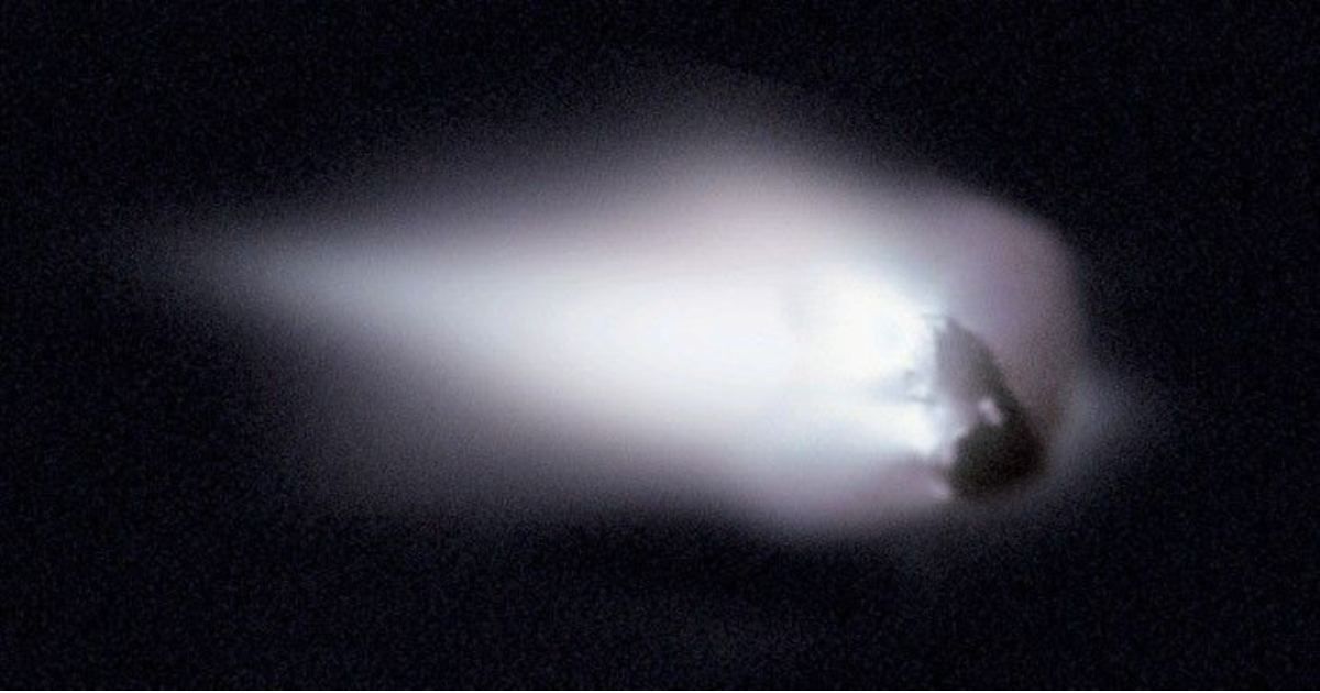 In 1986, the European spacecraft Giotto became one of the first spacecraft to encounter and photograph the nucleus of a comet, passing and imaging Halley's nucleus as it receded from the Sun (Cover Image Source: NASA/ESA)