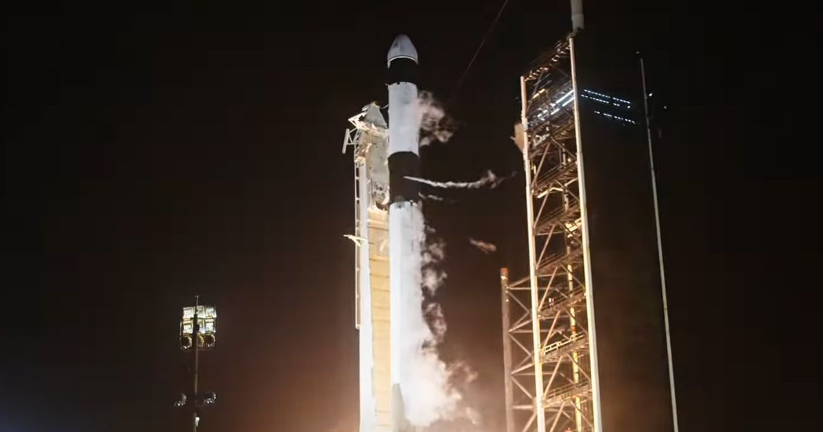 A SpaceX Falcon 9 rocket carrying a Dragon spacecraft lifts off from Launch Complex 39A at NASA’s Kennedy Space Center in Florida at 4:15 a.m. EDT on April 21, 2025 (Cover Image Source: NASA)