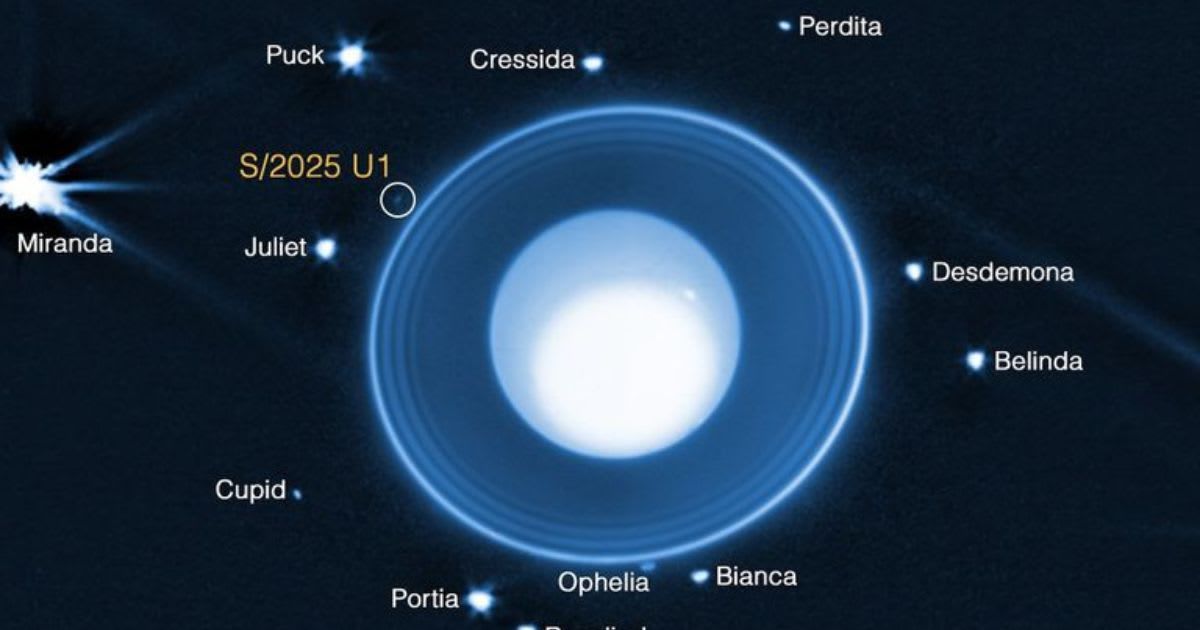 Astronomers using NASA’s James Webb Space Telescope discovered a new moon orbiting Uranus in images taken by Webb’s NIRCam (Near-Infrared Camera). (Cover Image Source: NASA, ESA | Photo by M. El Moutamid)