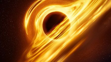 Accidental double zooming pinpoints unexpected millimeter waves near supermassive black hole's core