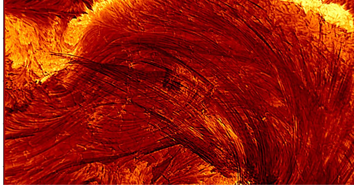 A high-resolution image of the flare from the Inouye Solar Telescope. (Cover Image Source: NSF | NSO | AURA.)