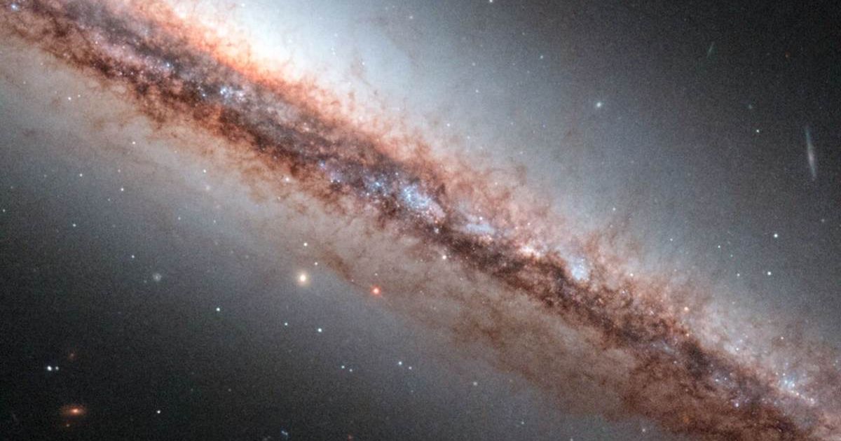 The Hubble Space Telescope provides a close look at the spiral galaxy NGC 4217, 60 million light-years away. (Cover Image Source: Wikimedia Commons | Photo by ESA/Hubble & NASA, R. Schoofs)