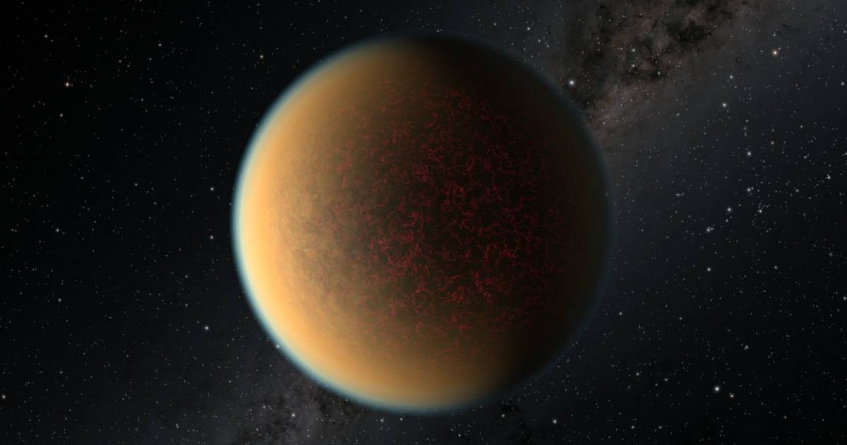 This is an artist's impression of the Earth-sized, rocky exoplanet GJ 1132 b, located 41 light-years away around a red dwarf star. (Representative Cover Image Source: Wikimedia Commons | Photo by NASA, ESA, Robert L. Hurt (IPAC))