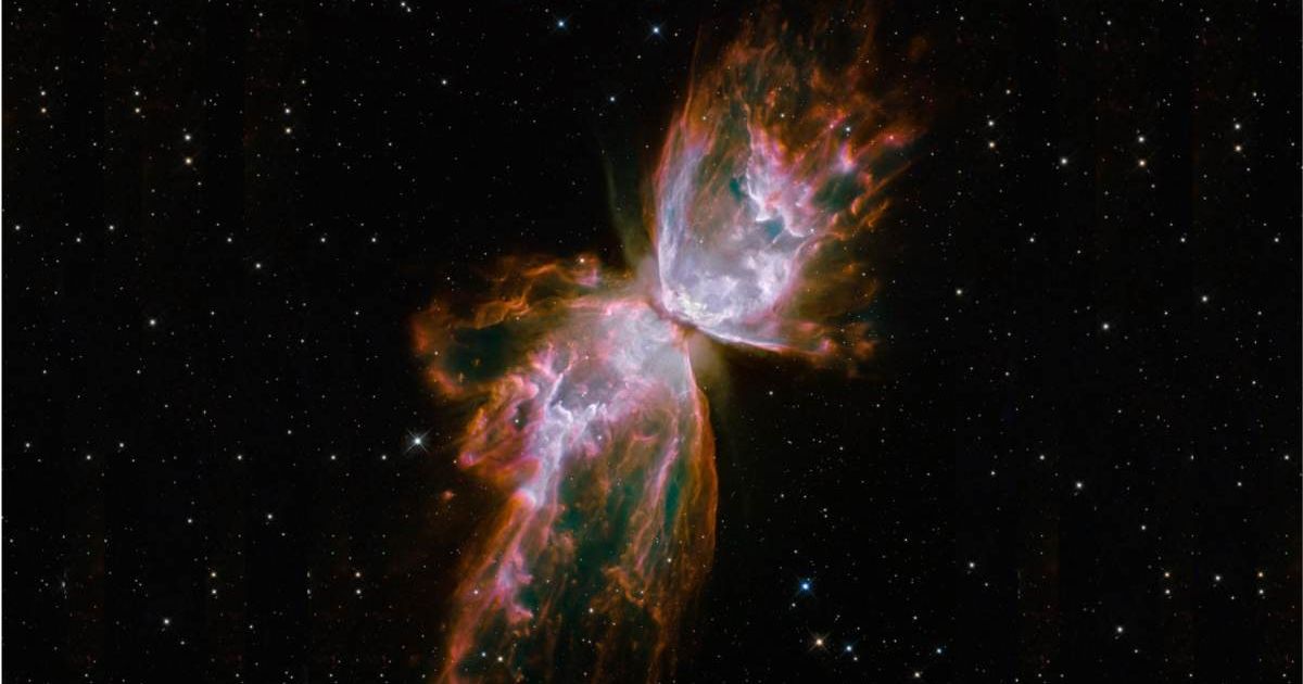 A planetary nebula named NGC 6302, also known as, Butterfly Nebula and Bug Nebula, in the Scorpius constellation is pictured in Space. (Cover Image Source: Getty Images | Photo by NASA, ESA, and the Hubble SM4 ERO Team)