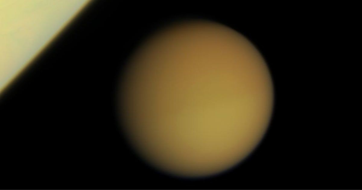 Titan approaches Saturn (Cover Image Source: NASA Image and Video Library | NASA)