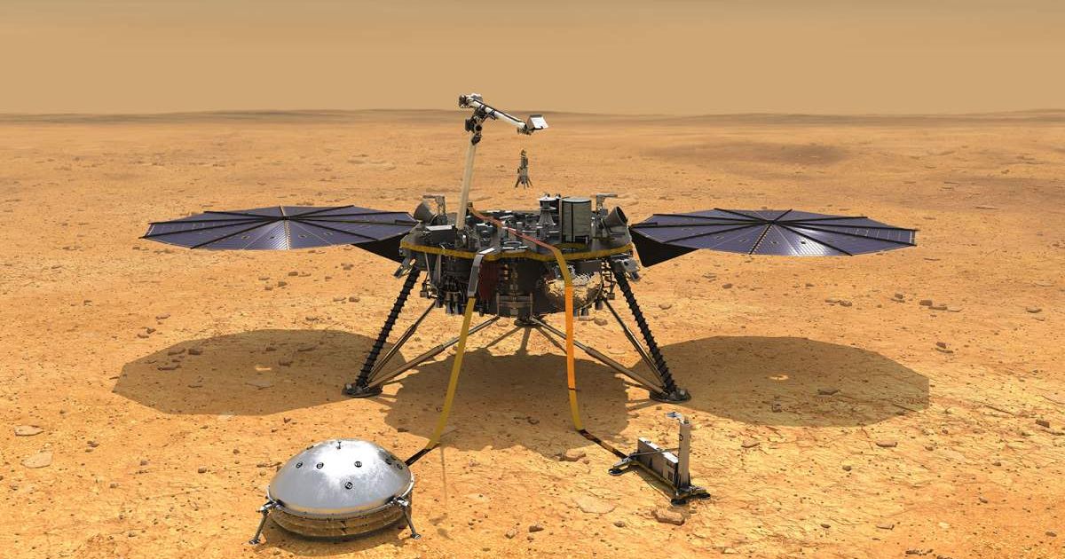 InSight, short for Interior Exploration using Seismic Investigations, Geodesy and Heat Transport, was a Mars lander designed to give the Red Planet its first thorough checkup since it formed 4 billion years ago (Cover Image Source: NASA/JPL-Caltech)