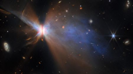 NASA's James Webb Telescope captures stunning image of warped 'Butterfly Star' 525 light-years away