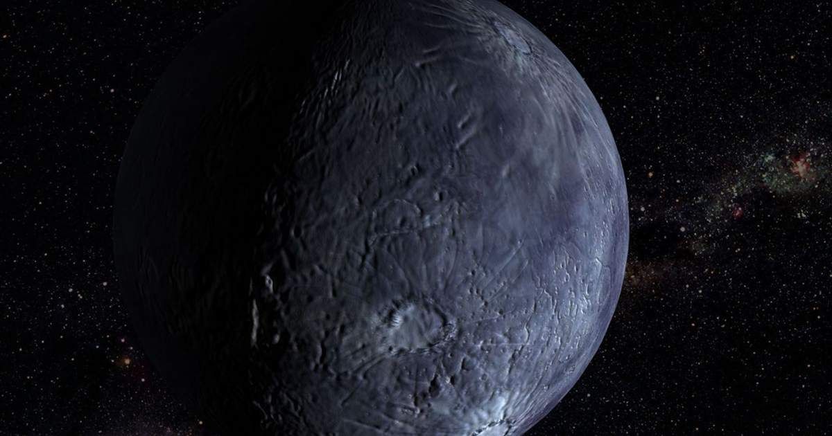 This is an artist's impression of the icy Kuiper belt object 2002 LM60, dubbed "Quaoar" by its discoverers (Cover Image Source: NASA | G. Bacon | M. Brown)