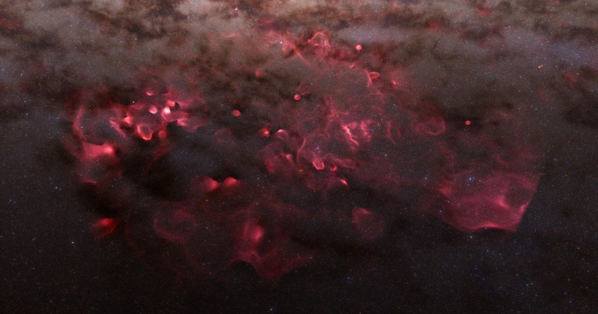 This is a still image of the animation showing Gaia’s star-formation map in 3D (Cover Image Source: ESA/Gaia/DPAC | S. Payne-Wardenaar,)