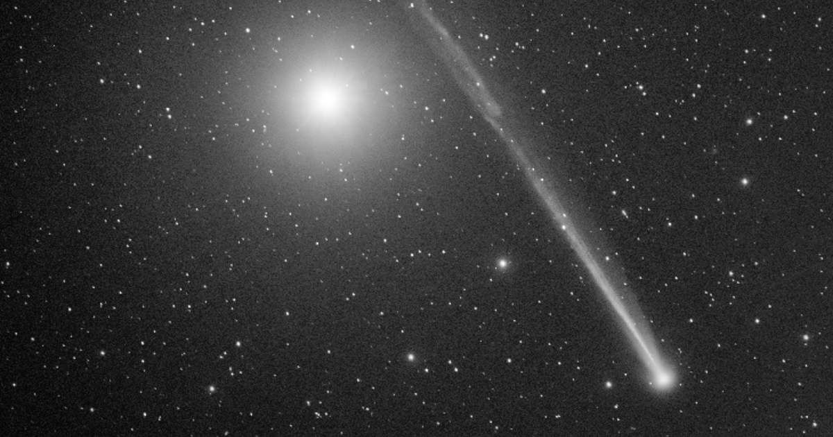 Comet C/2025 R2 (SWAN) + Spica taken on September 15, 2025 (Cover Image Source: Flickr| Alan C Tough)