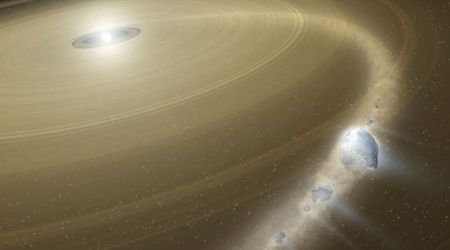 New discovery shows a dead star eating shredded pieces of a Pluto-like world
