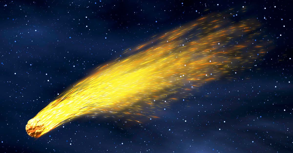 Image of comet flying by (Cover Image Source: Getty | Stock photo)