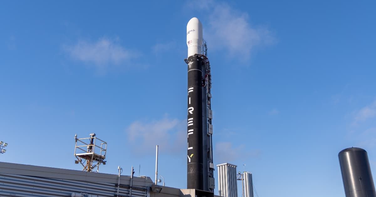 FLTA006 - Vertical on the pad (Cover Image Source: Flickr | Firelfy Aerospace | Jack Beyer)