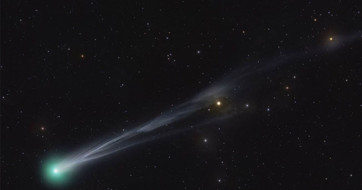 Comet Lemmon is brightening and moving into morning northern skies (Cover Image Source: NASA APOD | Victor Sabet, Julien De Winter)