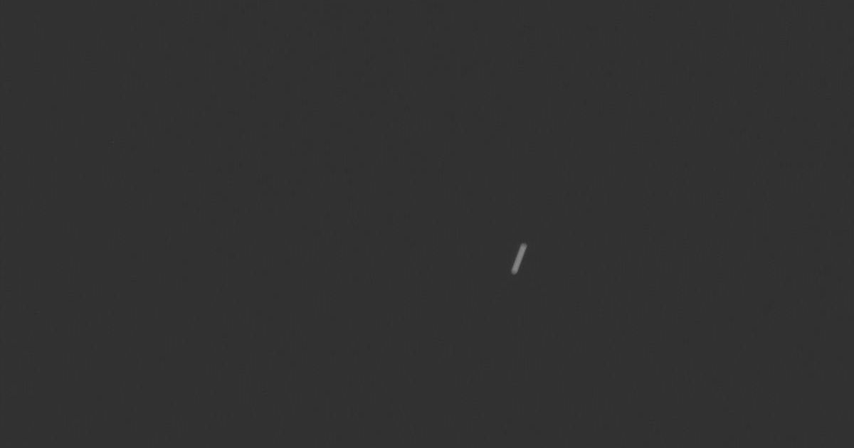 Image of the interstellar object, 3I/ATLAS, obtained by the Navcam camera onboard NASA’s Mars Perseverance rover on October 4, 2025 (Cover Image Source: NASA/JPL-Caltech)