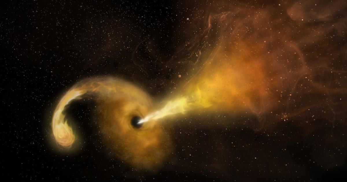 Black Hole vs. Star: A Tidal Disruption Event (Artist's Concept) (Representative Cover Image Source: NASA Jet Propulsion Laboratory)