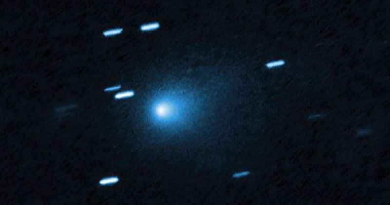 Keck Observatory detects rare 'anti-solar tail' on interstellar comet 3I/ATLAS