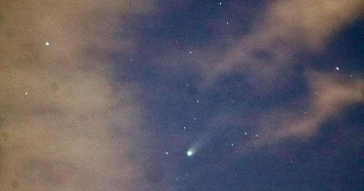 Comet Lemmon taken on October 21, 2025 (Cover Image Source: Space Weather Gallery | Richard Sears)