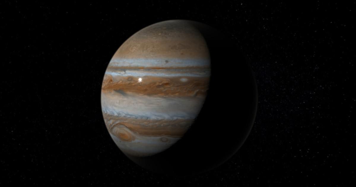 A digital illustration of Jupiter (Representative Cover Image Source: Getty Images | Artur Debat)