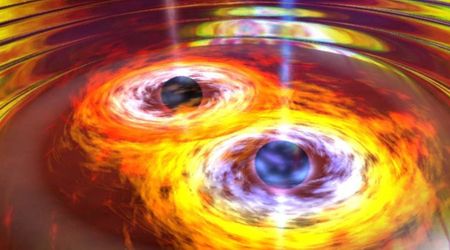 Scientists detect a subtle 'hum' in spacetime from two rare black hole mergers