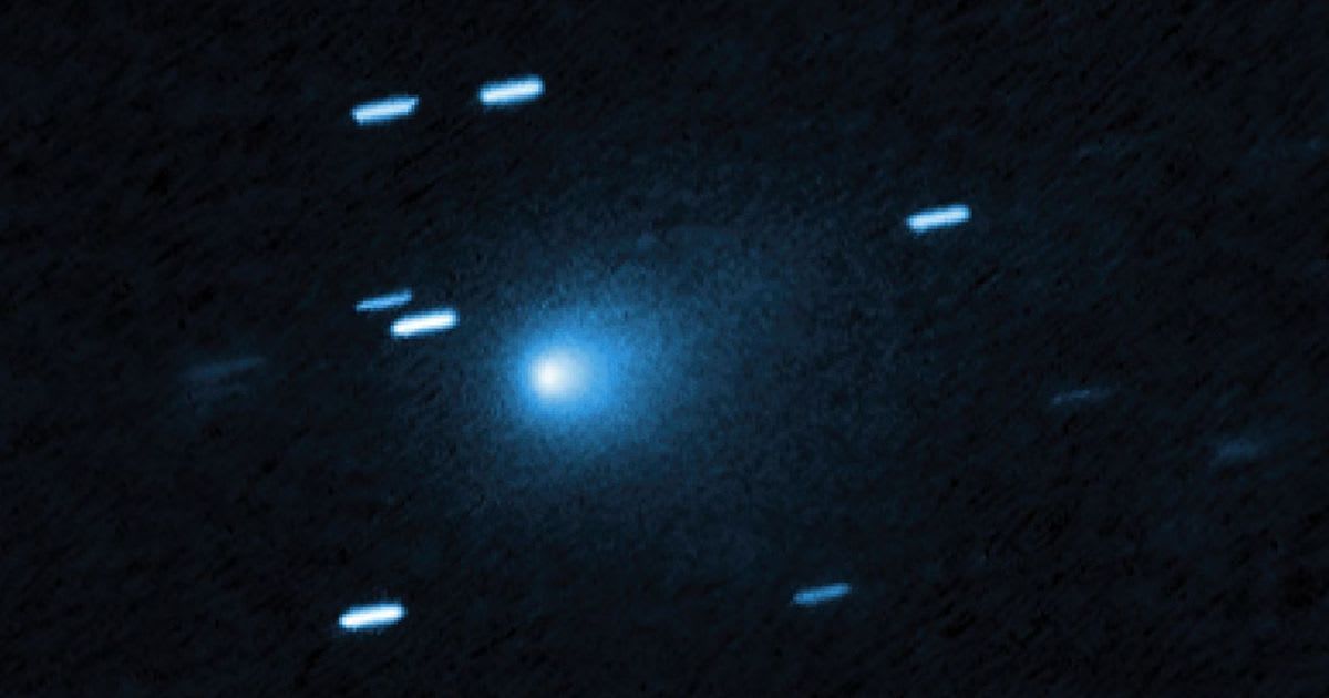 Hubble captured this image of the interstellar comet 3I/ATLAS on July 21, 2025 (Cover Image Source: NASA/ESA |  David Jewitt)