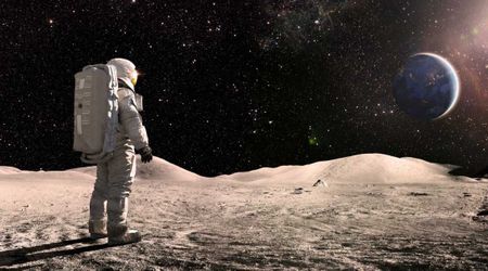 Is communication from the Moon to Earth possible even when the Moon is on the far side?